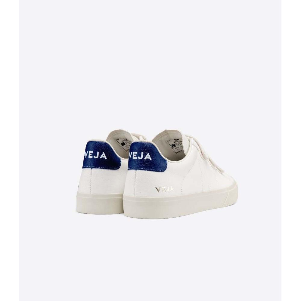 Veja RECIFE CHROMEFREE Schoenen Heren White/Blue | BE 200XYU